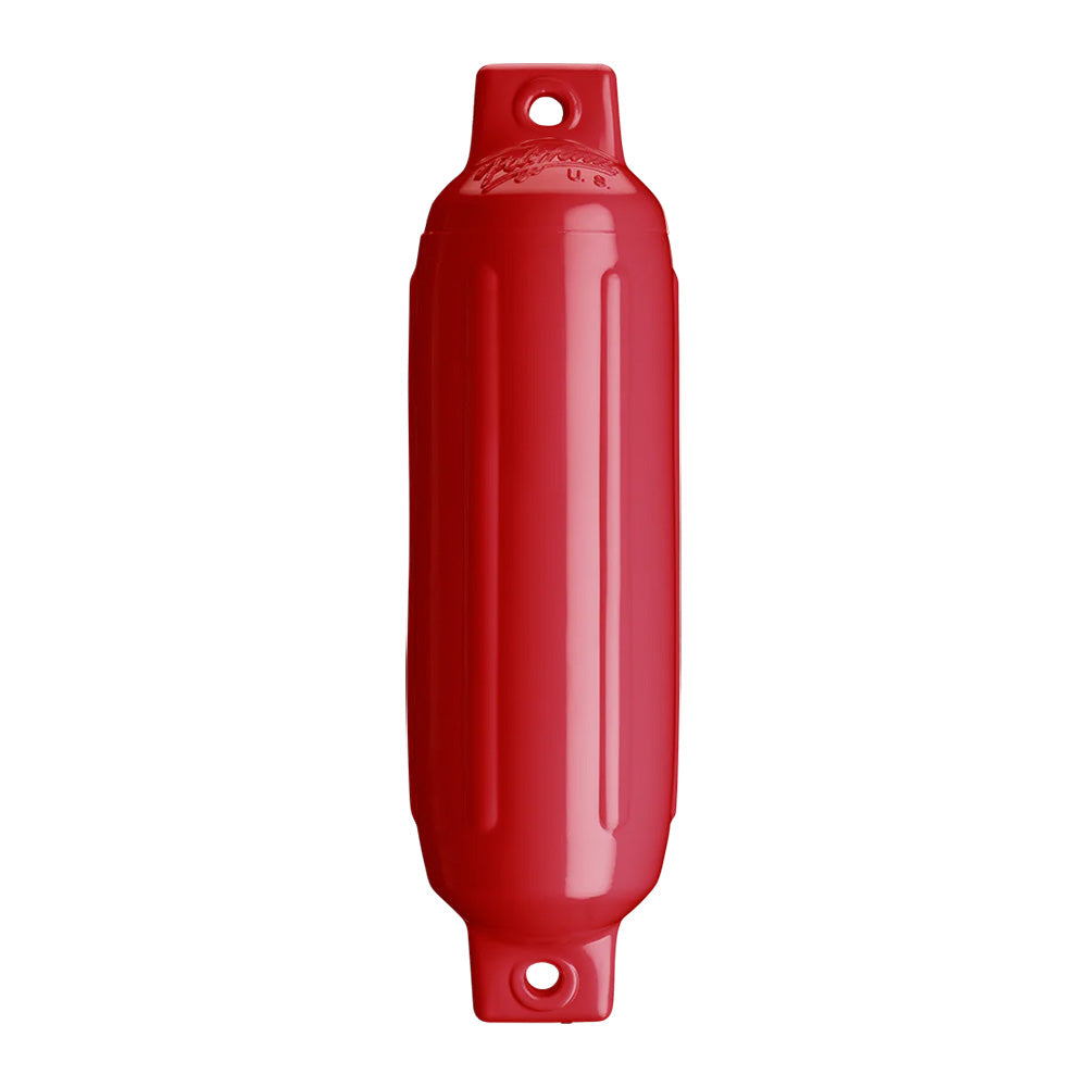 Polyform G-1 Twin Eye Fender 3.5" x 12.8" - Classic Red [G-1-CLASSIC REDWO]