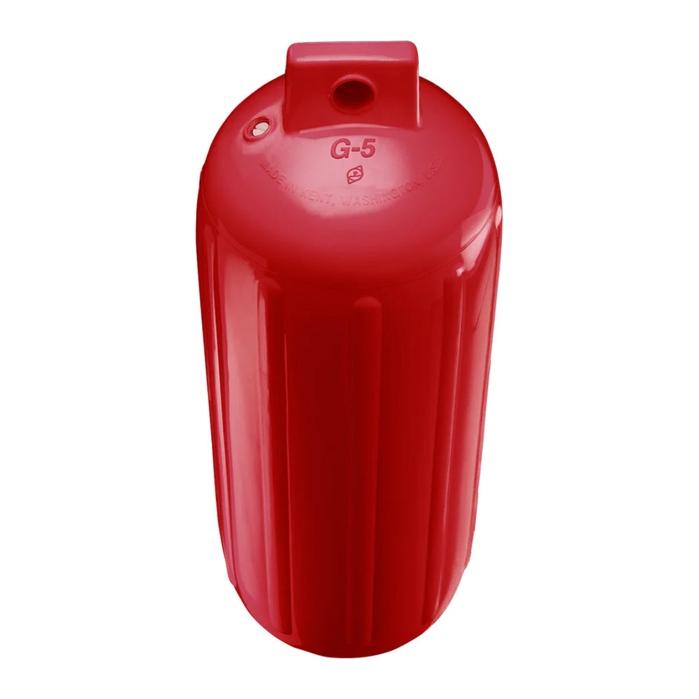 Polyform G-5 Twin Eye Fender 8.8" x 26.8" - Classic Red [G-5-CLASSIC REDWO]