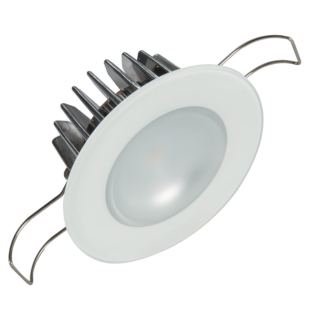 Lumitec Mirage - Flush Mount Down Light - Glass Finish/No Bezel - White Non-Dimming [113193]