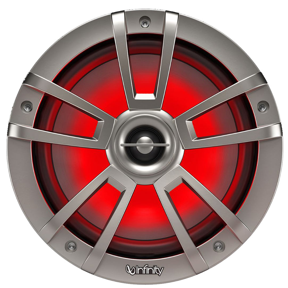 Infinity 6.5" Marine RGB Reference Series Speakers - Titanium [INF622MLT]