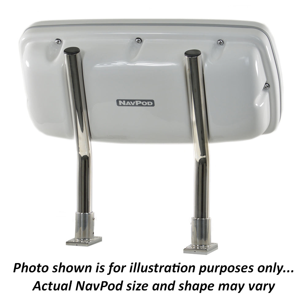 NavPod SystemPod Pre-Cut f/Raymarine AXIOM 9  1 Instrument (3.6 hole) f/9.5 Wide Guard (Pre-Cut f/Surface Mount Using Rear Mounting Brackets) [GP1040-16]