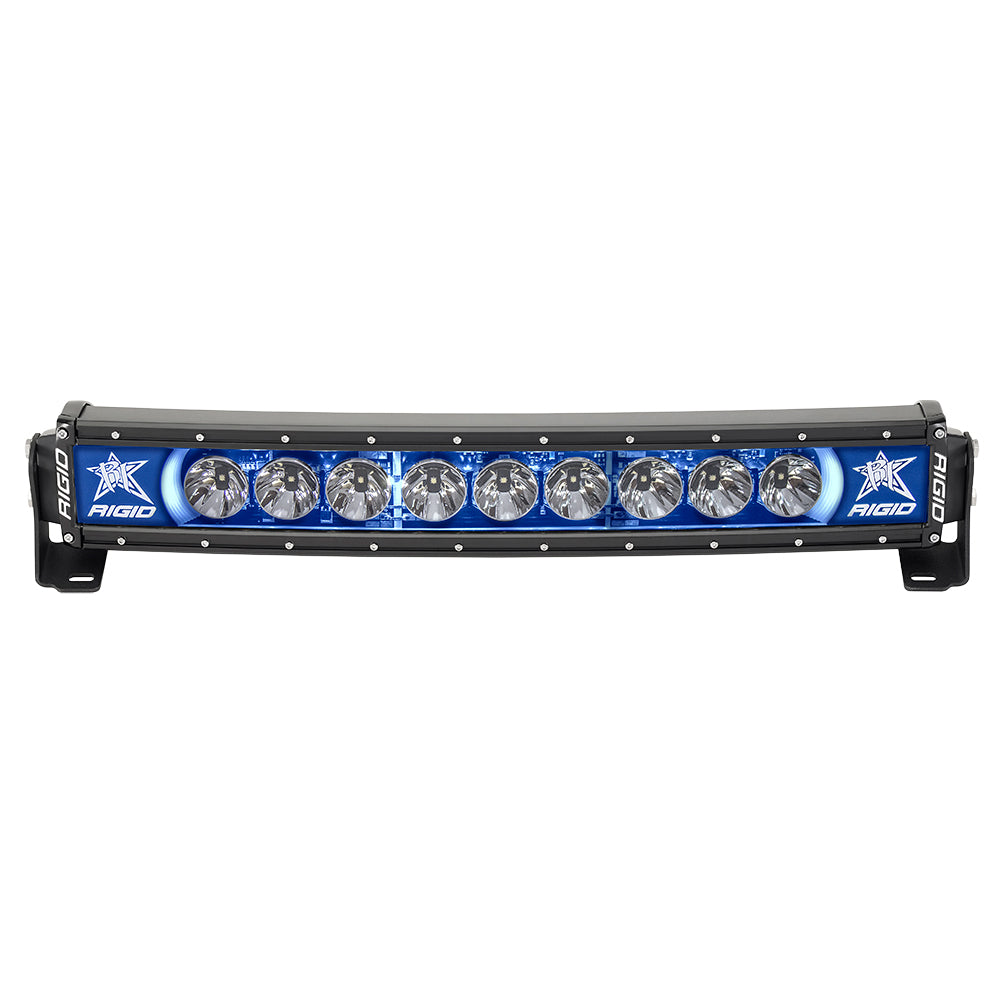 RIGID Industries Radiance+ 20" Curved Blue Backlight Black Housing [32001]