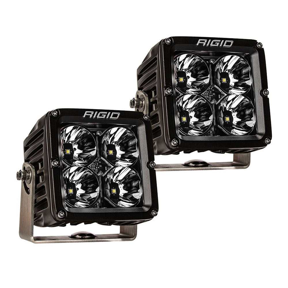 RIGID Industries Radiance Pod XL - Black Case w/White Backlight - Pair [32201]
