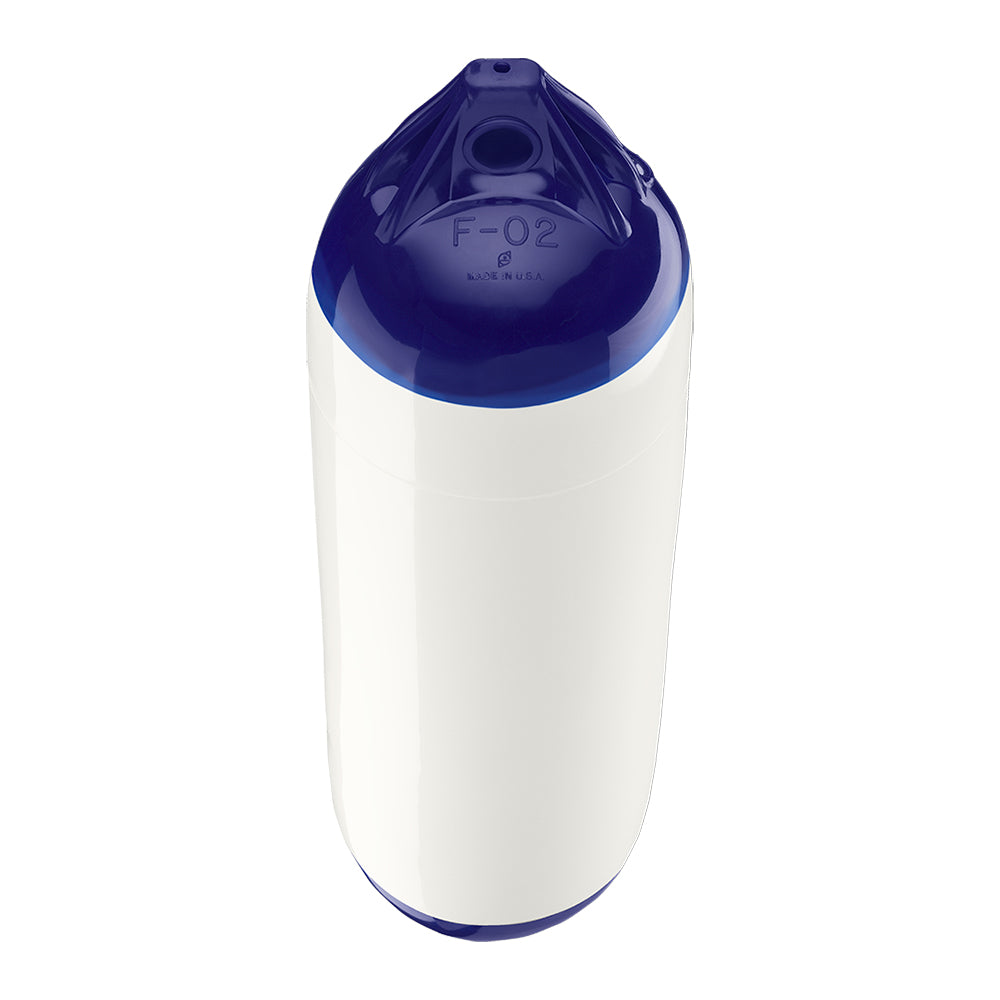 Polyform F-02 Twin Eye Fender 7.5" x 26" - White [F-02-WHITE]