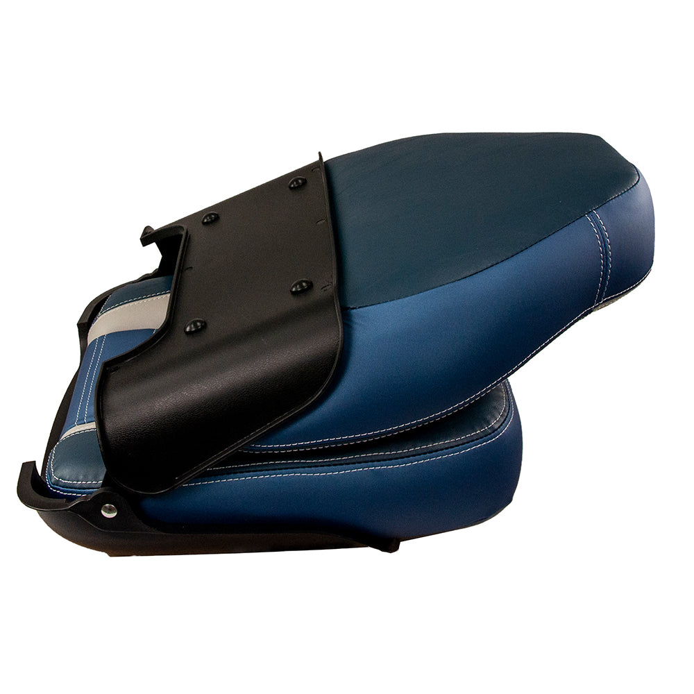 Springfield Skipper Premium HB Folding Seat - Blue/Grey [1061069-B]