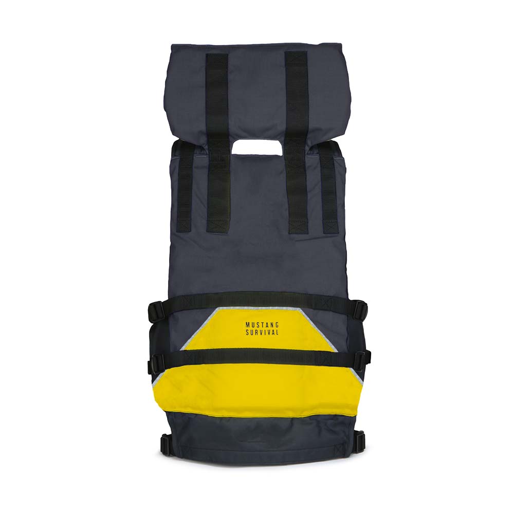 Mustang Explorer V Foam Vest - Adult Universal - Yellow/Black [MV9080-124-0-253]