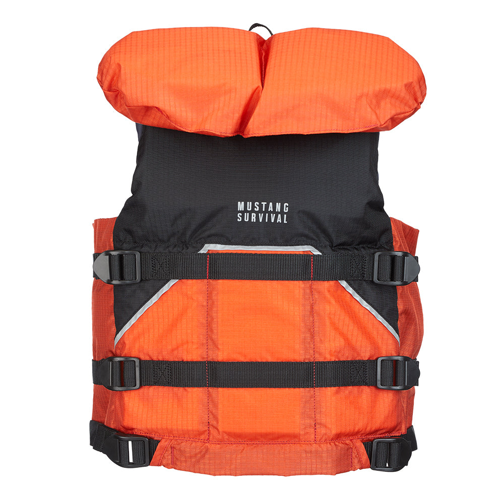 Mustang Canyon V Foam Vest - Universal Youth - Orange/Black [MV9070-33-0-253]