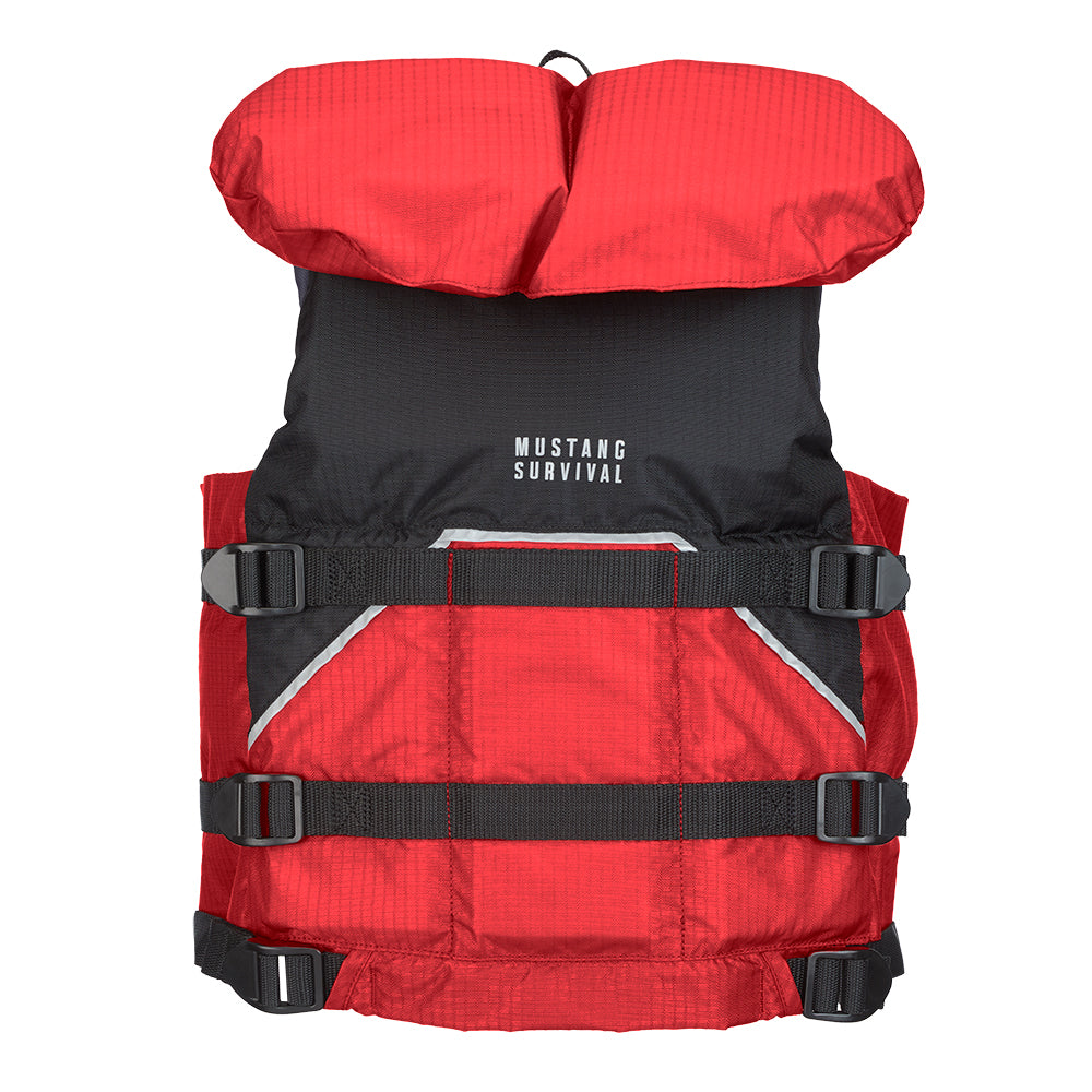 Mustang Canyon V Foam Vest - Universal Youth - Red/Black [MV9070-123-0-253]