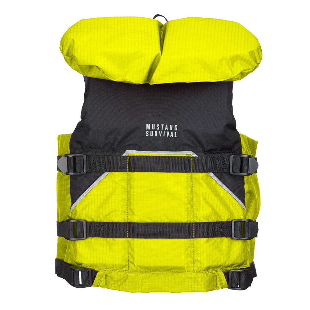 Mustang Canyon V Foam Vest - Universal Youth - Yellow/Black [MV9070-124-0-253]