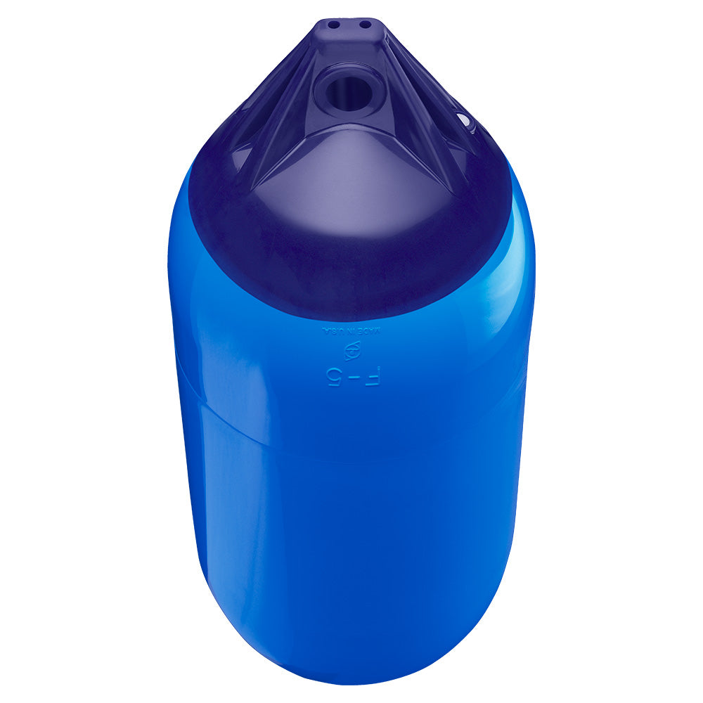 Polyform F-5 Twin Eye Fender 11" x 30" - Blue [F-5-BLUE]