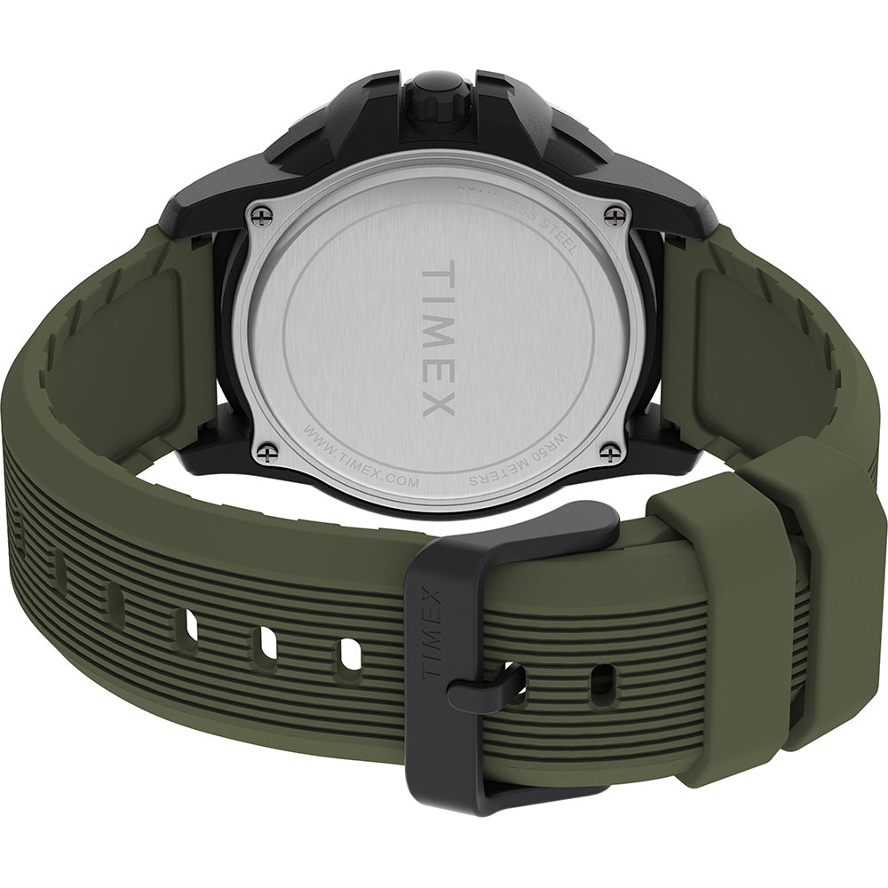 Timex Expedition Gallatin - Green Dial  Green Silicone Strap [TW4B25400]
