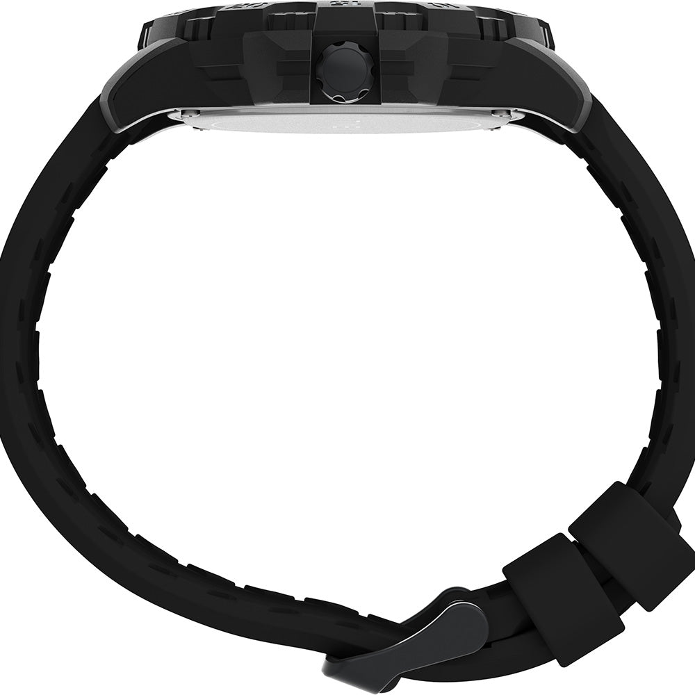 Timex Expedition Gallatin - Black Dial  Black Silicone Strap [TW4B25500]