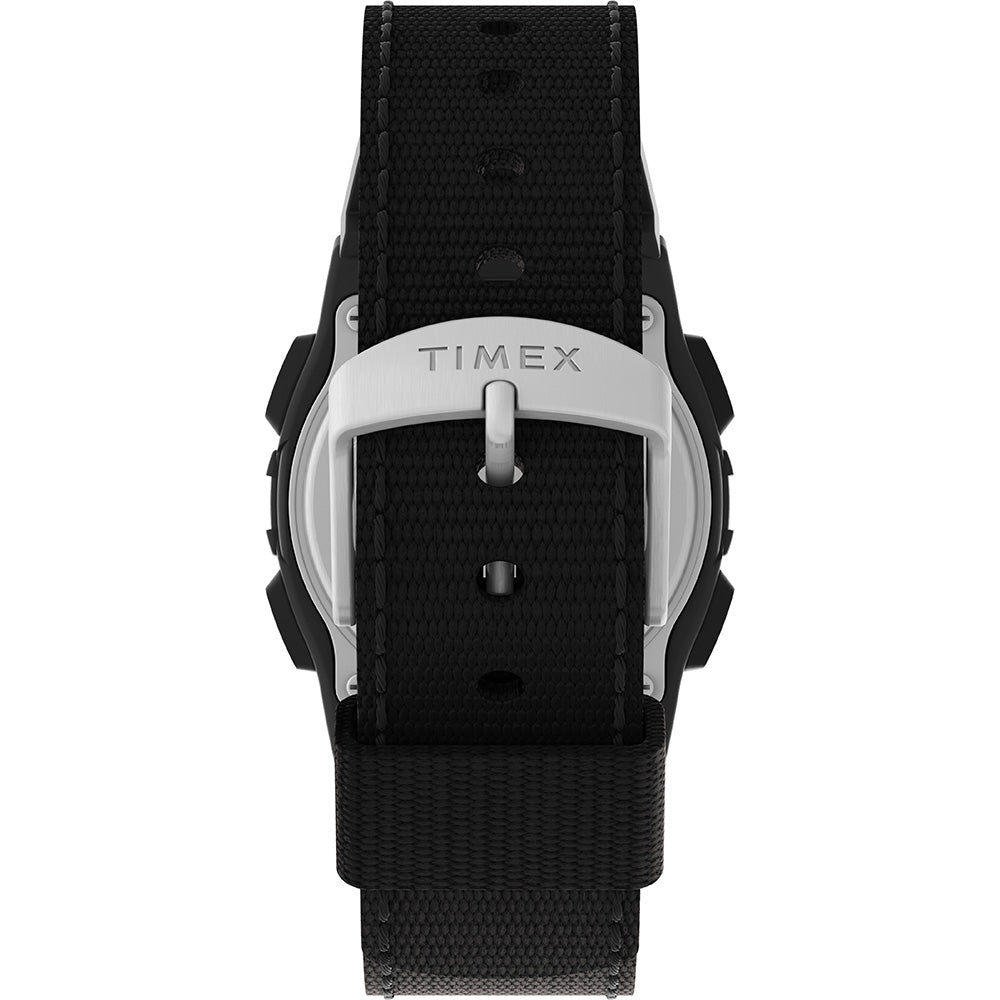 Timex Expedition CAT Midsize Black Resin Case - Black Fabric Strap [TW4B28000]